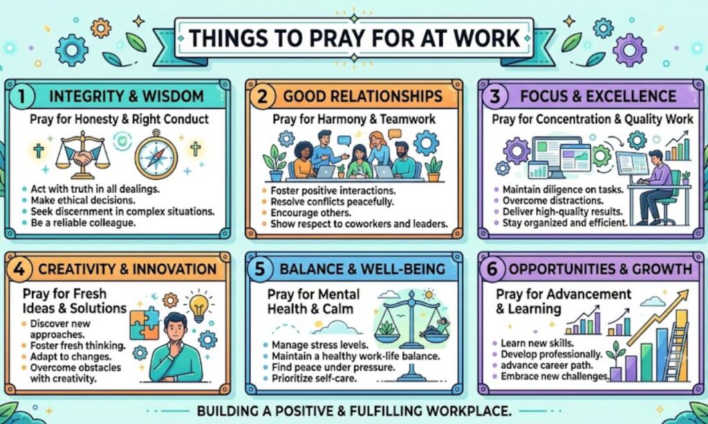 Things to Pray for at Work