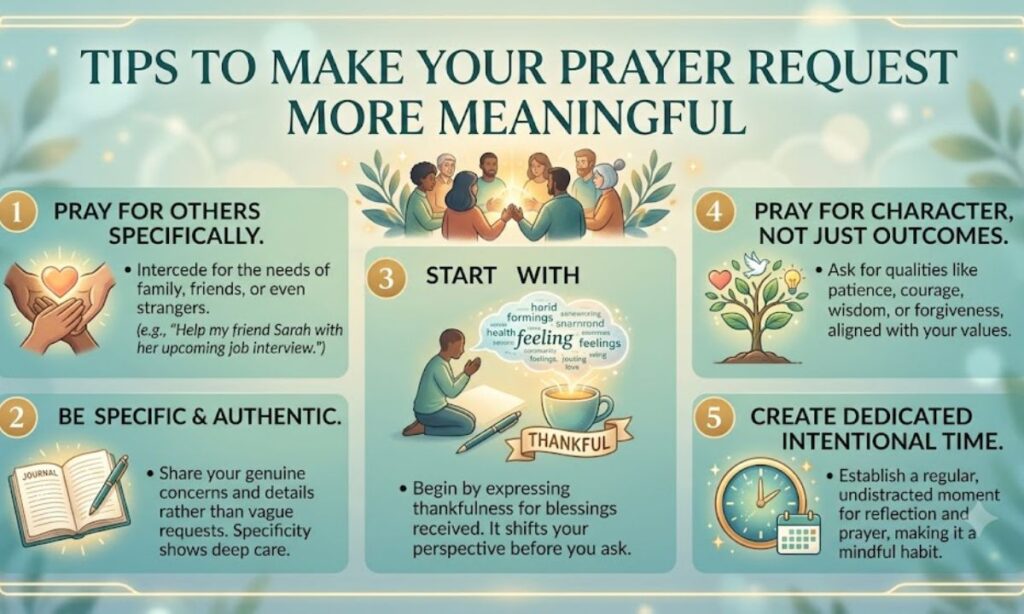 Tips to Make Your Prayer Request More Meaningful