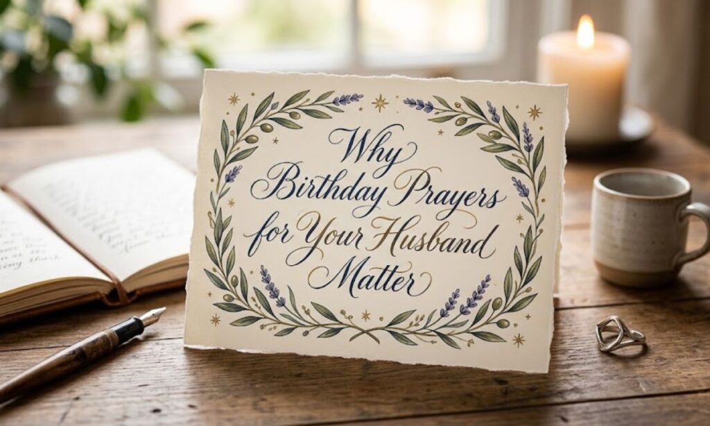 Why Birthday Prayers for Your Husband Matter