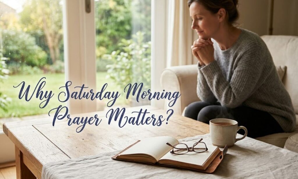 Why Saturday Morning Prayer Matters
